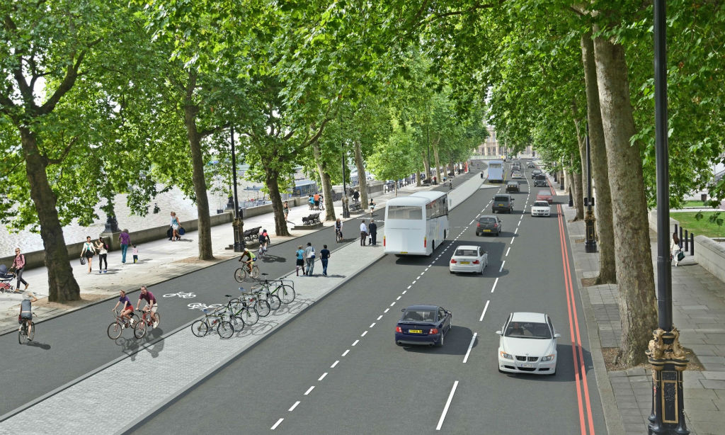 A LONDRA LA PISTA CICLABILE PIÙ LUNGA D’EUROPA